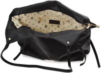 Monnari prostorná dámská kabelka velká kabelka vak shopper bag na rameno elegantní - černá - 4