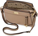 Monnari dámská taška zavěšená na pásku kabelka listonoška klasická kufrík - béžová - 3