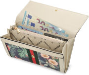 Monnari velká dámská peněženka s tropickým vzorem velká barevná peněženka - vícebarevná - 3