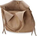 Monnari dámská taška pytel shopper volná kabelka 2v1 + crossbody taška - béžová - 5