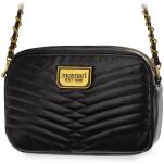 Monnari prošívaná dámská taška elegantní měkká kabelka s řetízkem a prošíváním - černá - 4