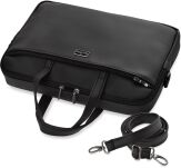 Nuubag aktovka perfektní černá kabelka dámská vysoce kvalitní aktovka taška na notebook - 3