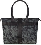 Prostorná dámská taška monnari velká městská kabelka s camo vzorem volná shopperka s pruhy s logem - monnari - 2