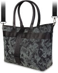 Prostorná dámská taška monnari velká městská kabelka s camo vzorem volná shopperka s pruhy s logem - monnari - 3