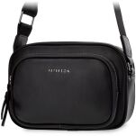 Peterson malá dámská kabelka crossbody s kapsičkami taška přes rameno s dlouhým popruhem - černá - 5