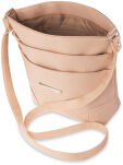 Klasická dámská kabelka univerzální crossbody - růžová - 4