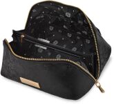 Elegantní dámský dvoukomorový organizér na kosmetiku Monnari - černý - 3