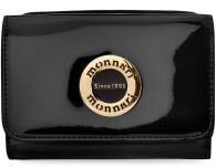 Monnari malá dámská lakovaná peněženka elegantní peněženka - černá - 4