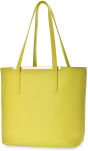 Elegantní shopper kufřík kabelka dámská - limetková - 2