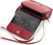 Dámská kabelka listonoška psaníčko jety vintage černá - 4