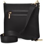 Monnari dámská kabelka klasická sportovní crossbody s třásněmi - černá - 3
