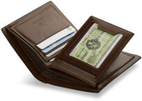 Klasická pánská kožená peněženka fuerdanni hnědá - 6