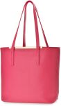 Elegantní shopper kufřík kabelka dámská – malinová - 2