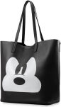 Dívčí velká shopperka dámská kabelka print  mickey mouse - 7