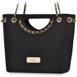 Monnari elegantní dámská duhová společenská kabelka do kufru - černá - 4