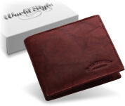 Pánská peněženka bag street přírodní kůže stylové barvy - 7