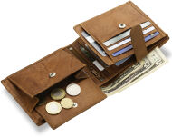 Pánská peněženka bag street přírodní kůže stylové barvy - 5