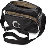 Sportovní voděodolná dámská crossbody kabelka Monnari - černá - 3