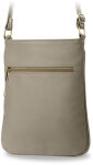 Malá dámská prošívaná crossbody kabelka – béžová - 2