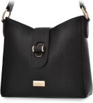 Monnari taška na každý den elegantní klasická kabelka crossbody kufřík - černá - 6