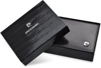 Značková pánská peněženka pierre cardin kožená malá v klasickém stylu ochrana rfid secure - černá - 3