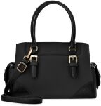 Lydc london dámská kabelka  prostorný kufřík shopper s reliéfním vzorem - 3