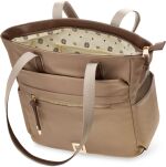 Monnari velká dámská kabelka shopper Monnari lehká na rameno s kapsami a zipem - béžová - 3
