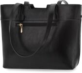 Monnari taška s ozdobou kabelka shopper velká pevná aktovka květiny - černá - 3