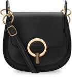 Klasická listonoška podkova s klopou stylová malá dámská kabelka - 3