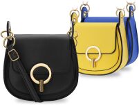 Klasická listonoška podkova s klopou stylová malá dámská kabelka - 2