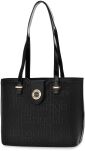 Monnari dámská taška z kancelářské kolekce shopper kabelka lodička aktovka - černá - 2