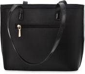 Monnari dámská taška z kancelářské kolekce shopper kabelka lodička aktovka - černá - 3