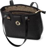 Monnari dámská taška z kancelářské kolekce shopper kabelka lodička aktovka - černá - 4