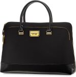 Monnari aktovka dámská aktovka na notebook kabelka elegantní business taška - černá - 2