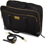 Monnari aktovka dámská aktovka na notebook kabelka elegantní business taška - černá - 4