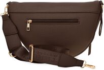 Dámská ledvinka Peterson elegantní crossbody kabelka přes rameno s kapsami - hnědá - 3
