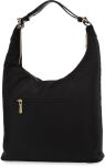 Monnari klasická dámská shopper bag volná měkká taška přes rameno s kapsou - černá - 3