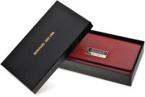 Monnari dámská peněženka se vzorem velká prostorná peněženka s květinami - červená - 4